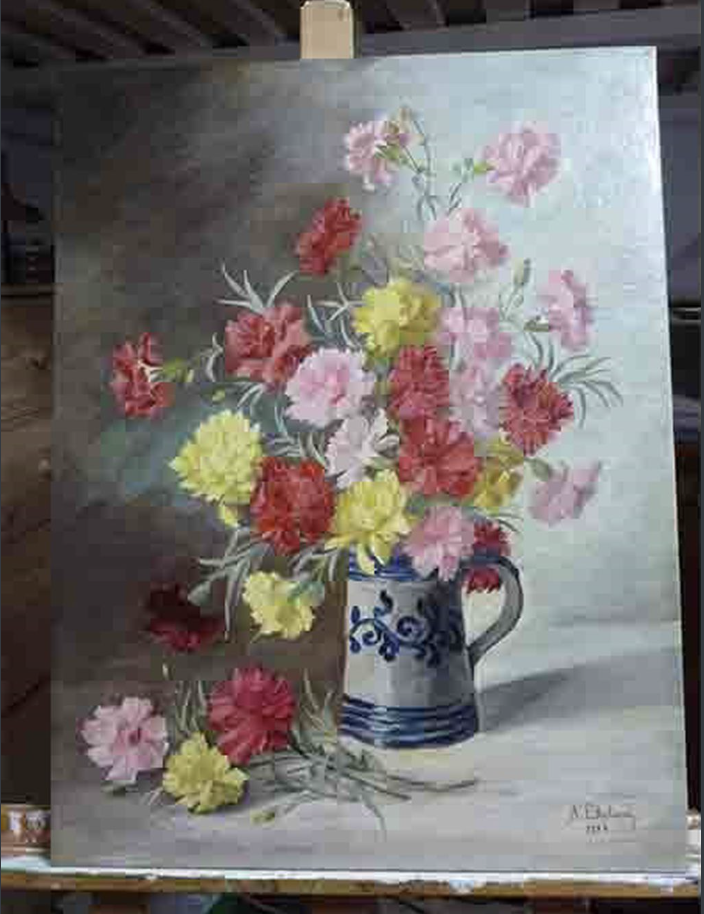 XLE BOUQUET D'OEILLETS APRES